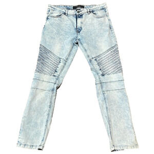 Truth Substance Common Sense Moto Style Jean Size 38x32